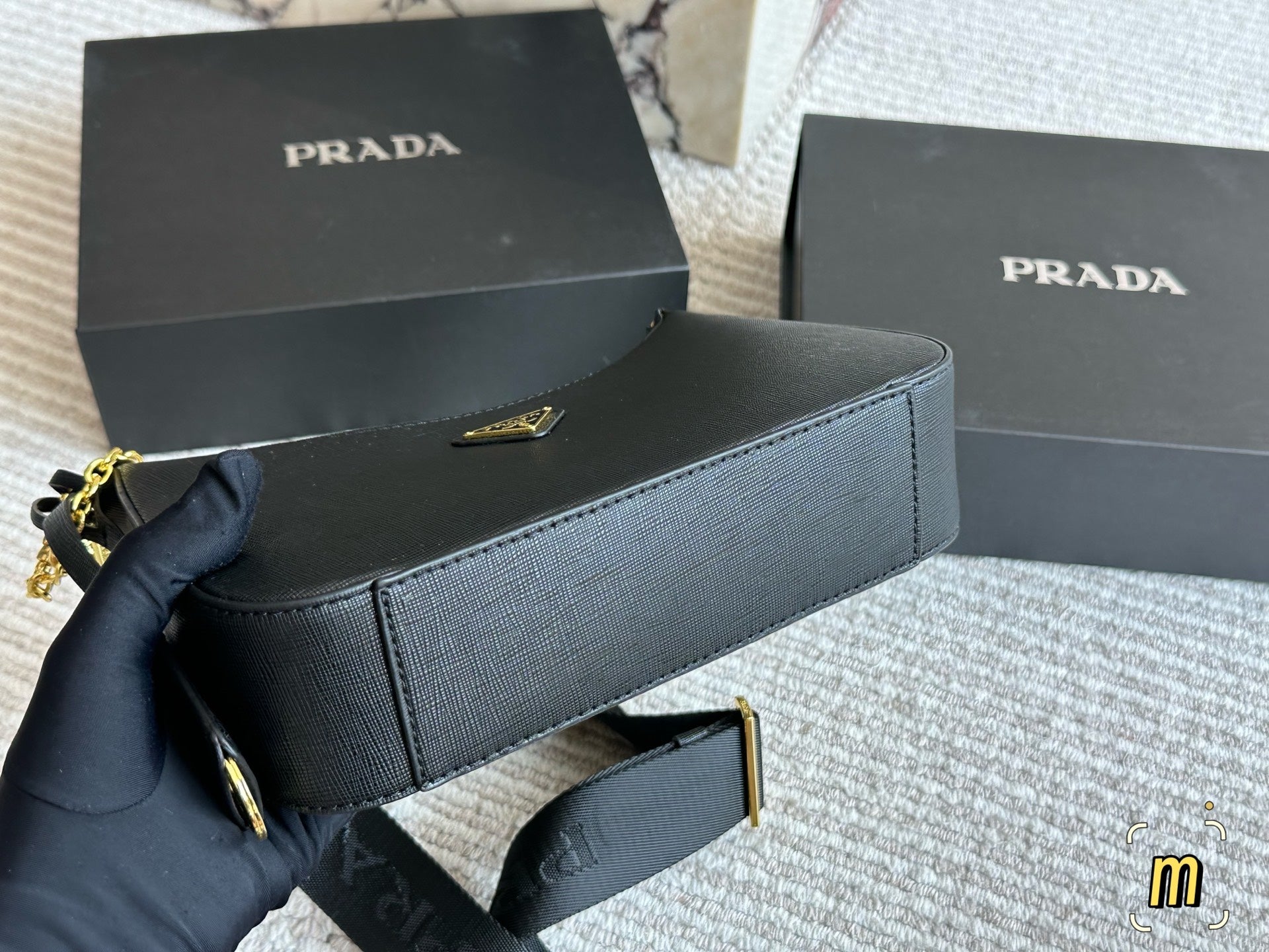 PRA* 25SS Three and One Chain Bag