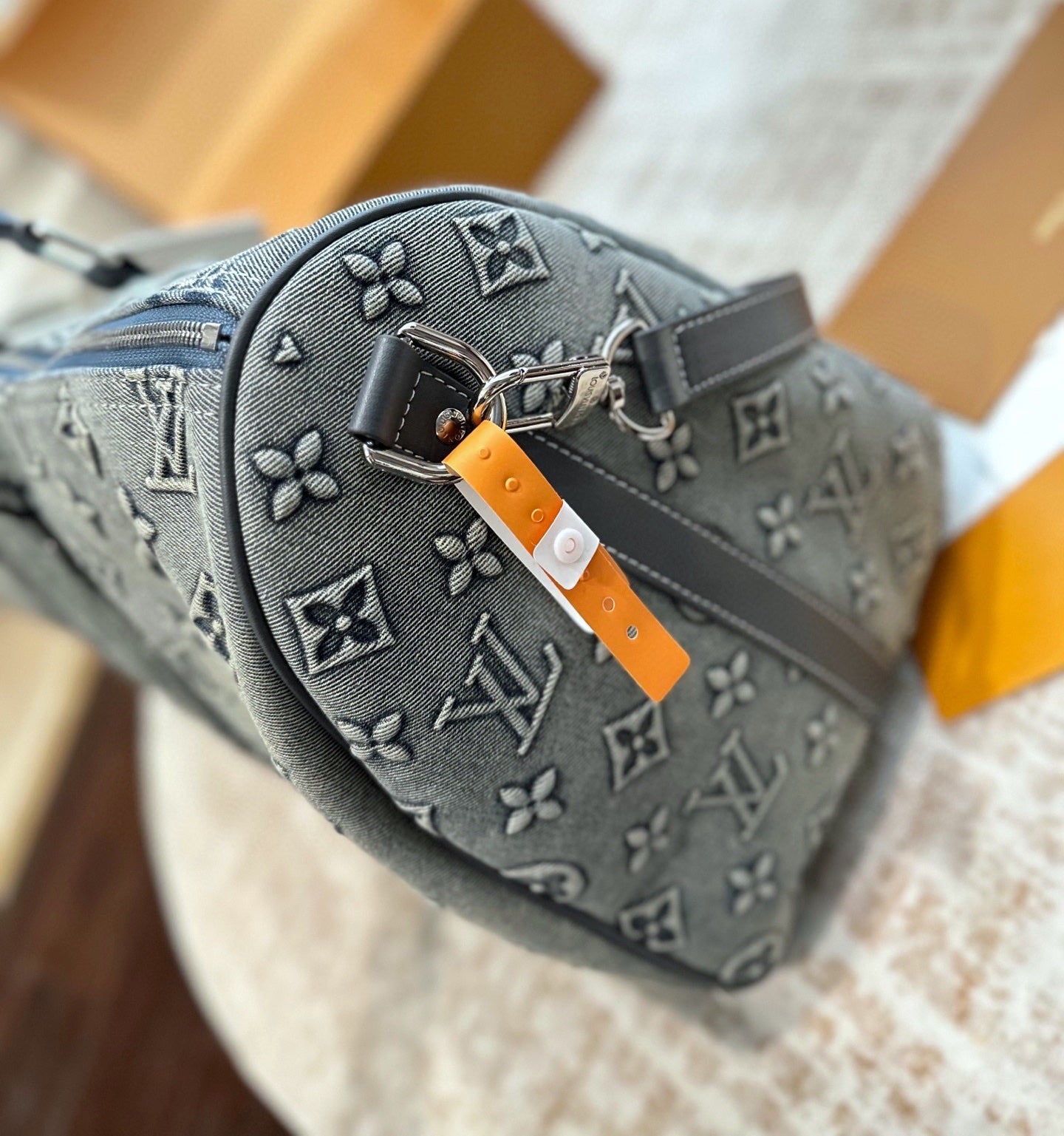 LOU* 25SS denim travel bag