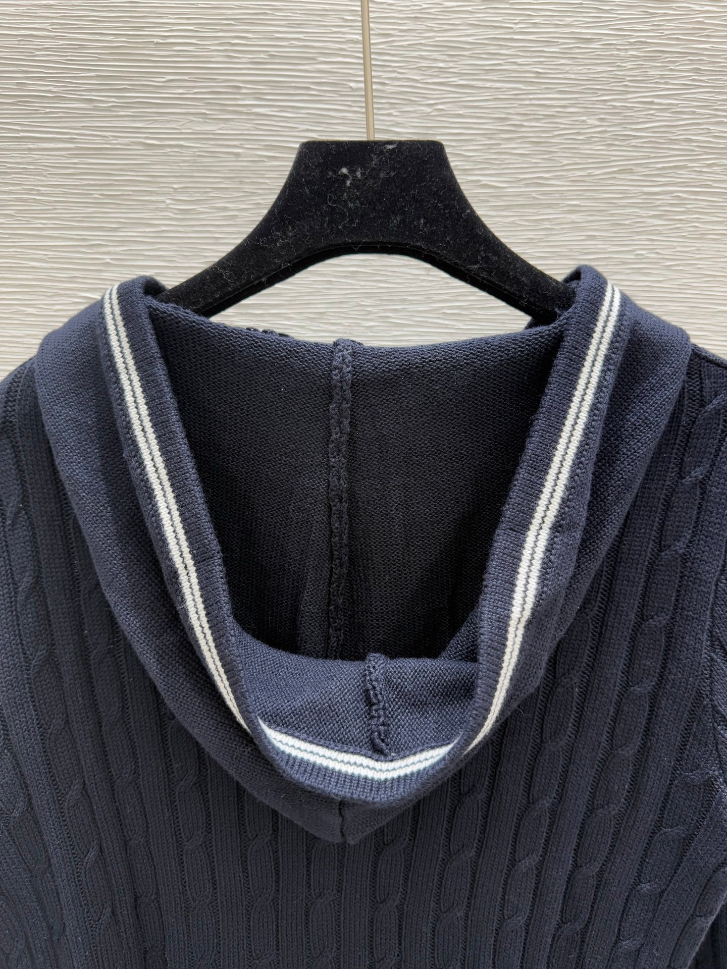 MIU* 25SS knitted long-sleeved cardigan