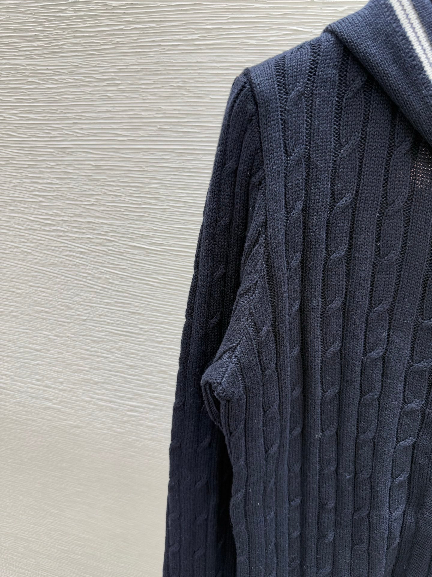 MIU* 25SS knitted long-sleeved cardigan