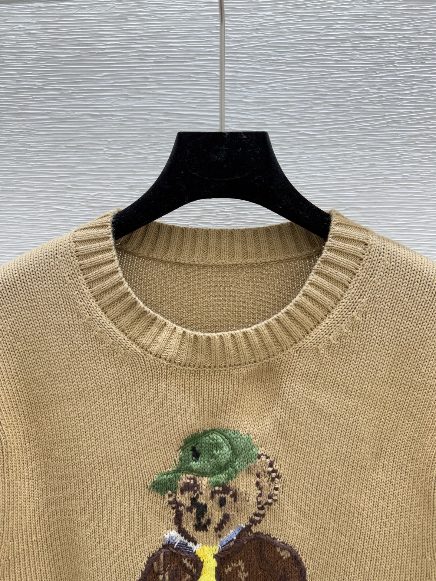 POLO bear embroidered sweater