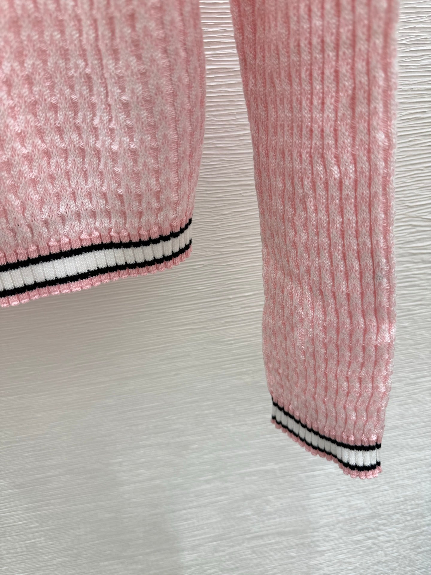 CHAN * 25SS round neck knitted long sleeves