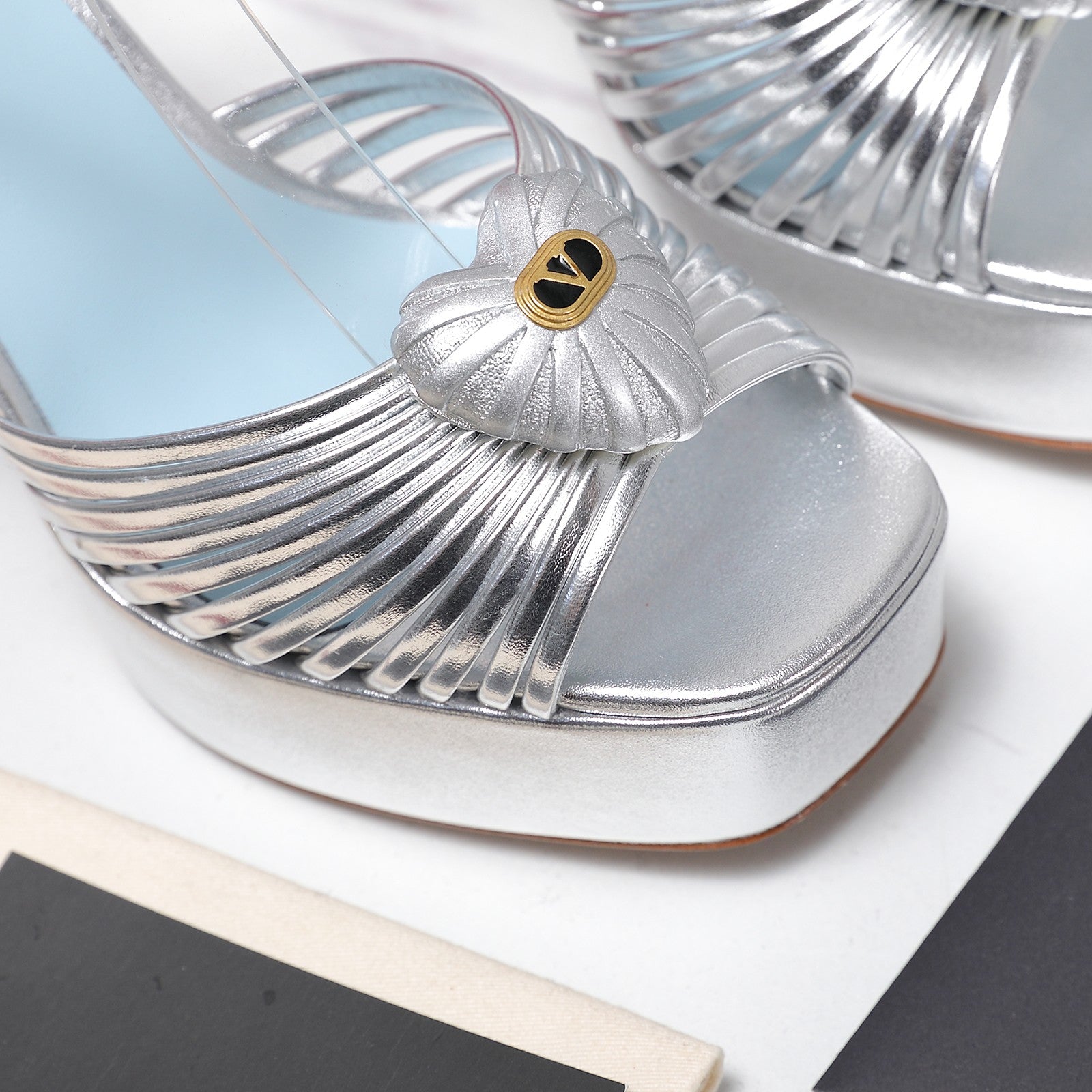 Valentin* 25SS high-heeled platform sandals