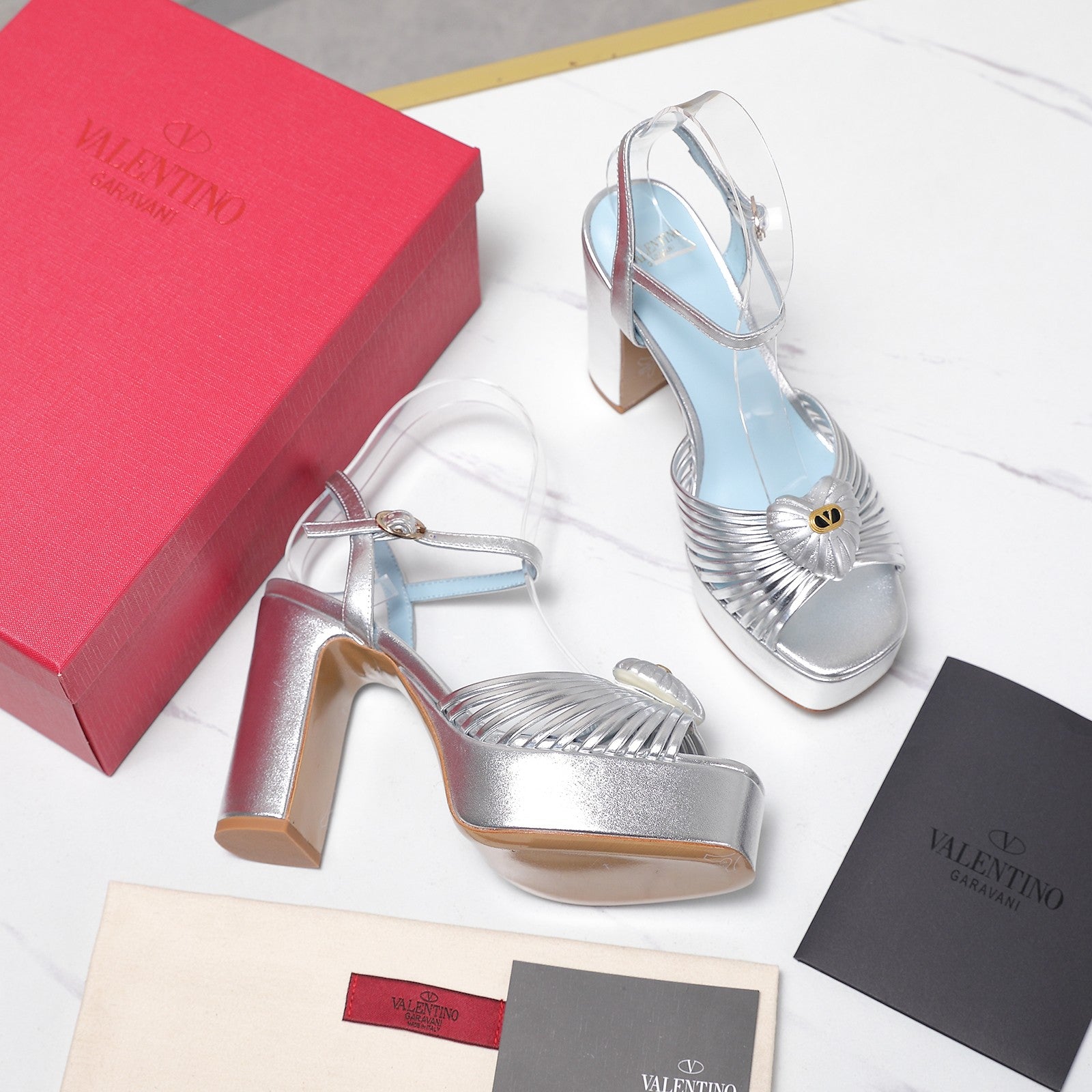 Valentin* 25SS high-heeled platform sandals