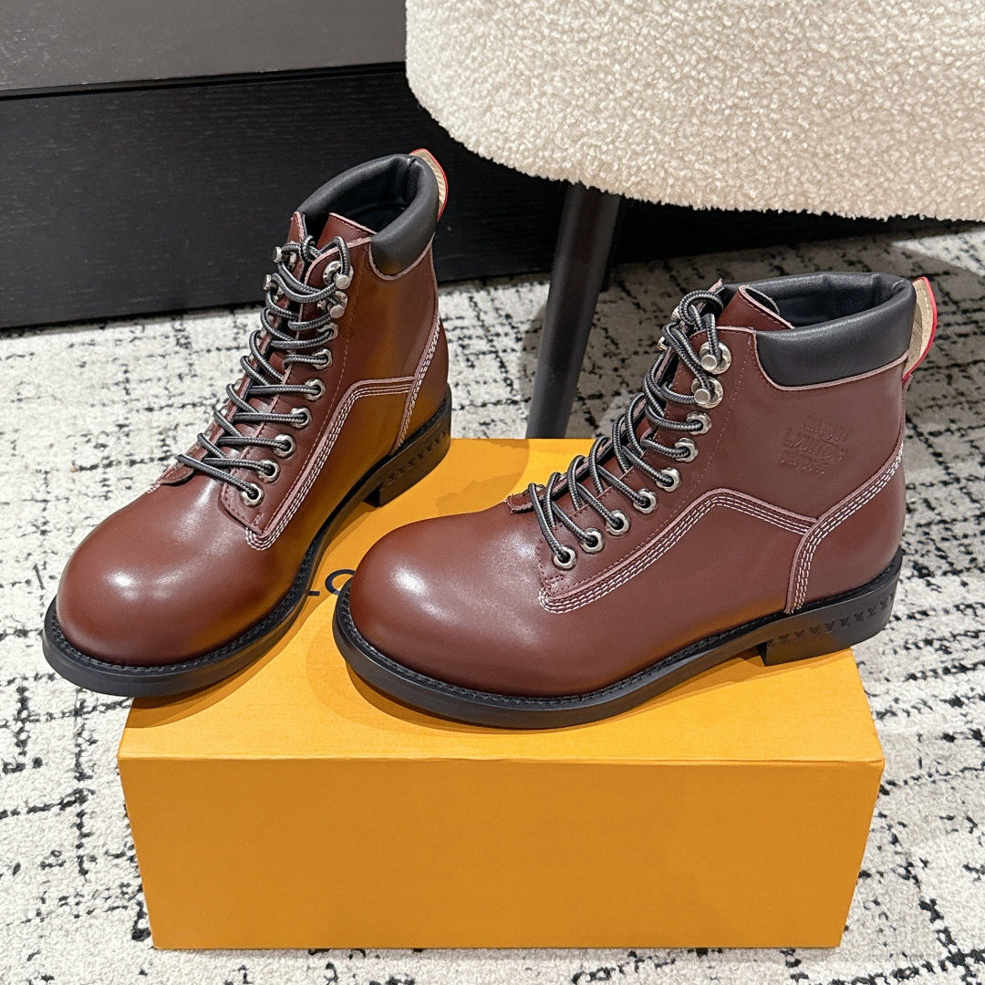 LOU* 25SS platform Martin boots