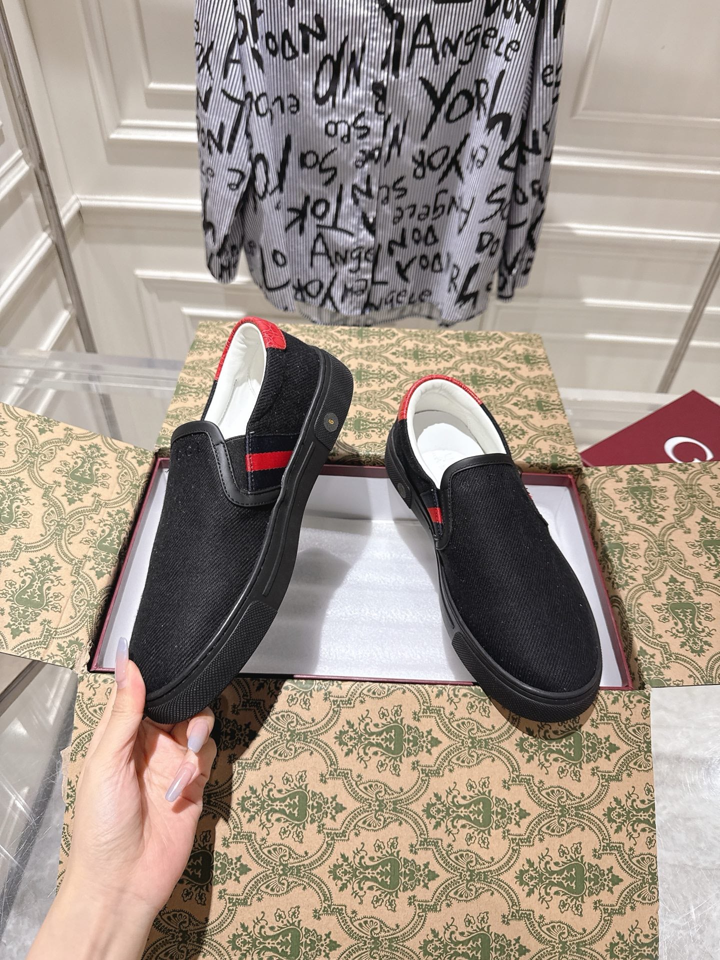 GG 25SS canvas shoes