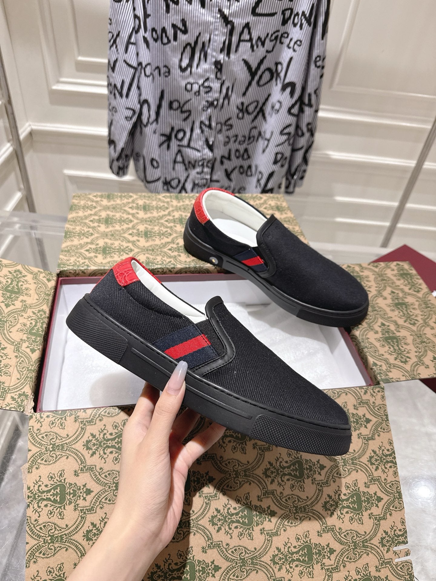 GG 25SS canvas shoes