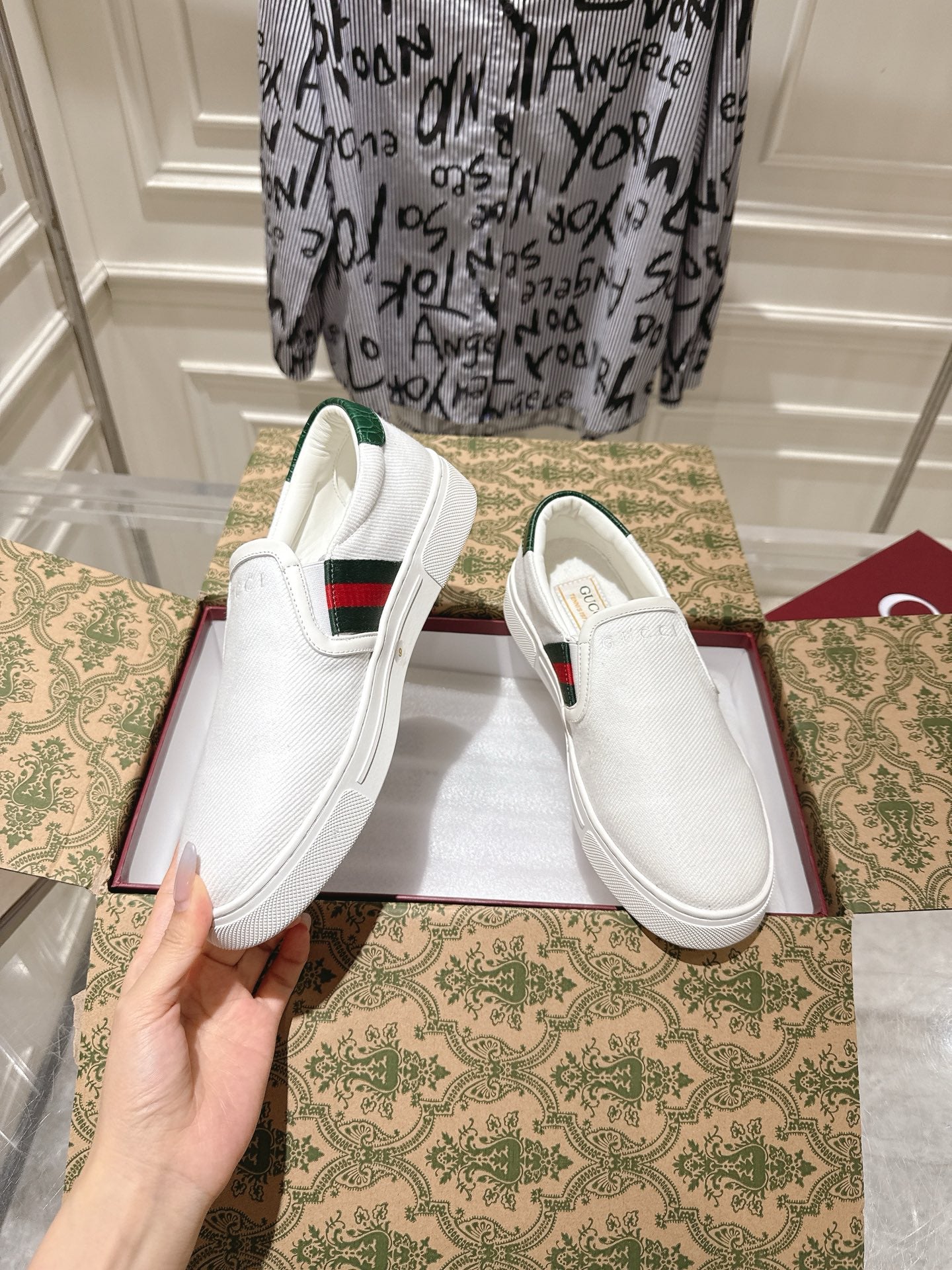 GG 25SS canvas shoes