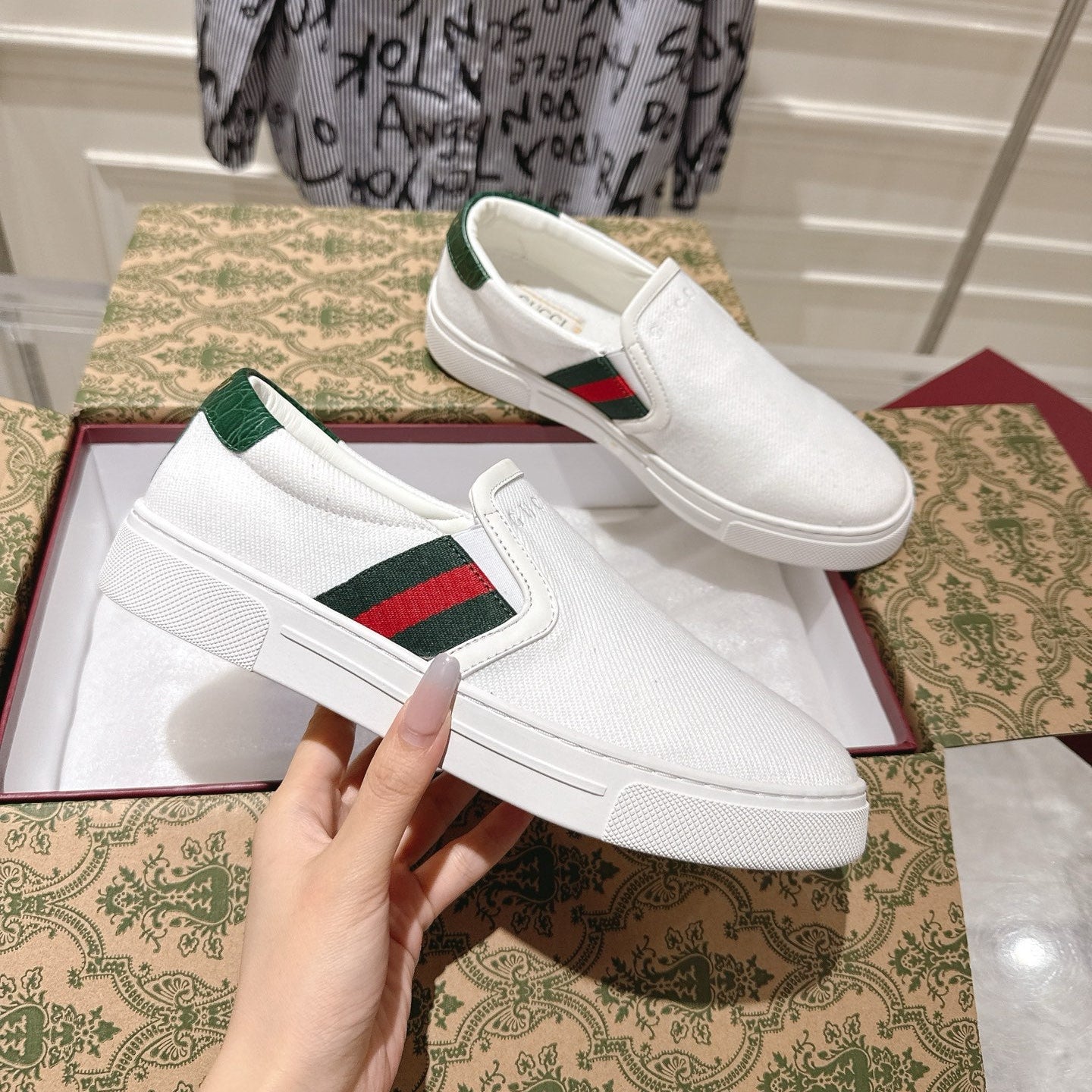 GG 25SS canvas shoes