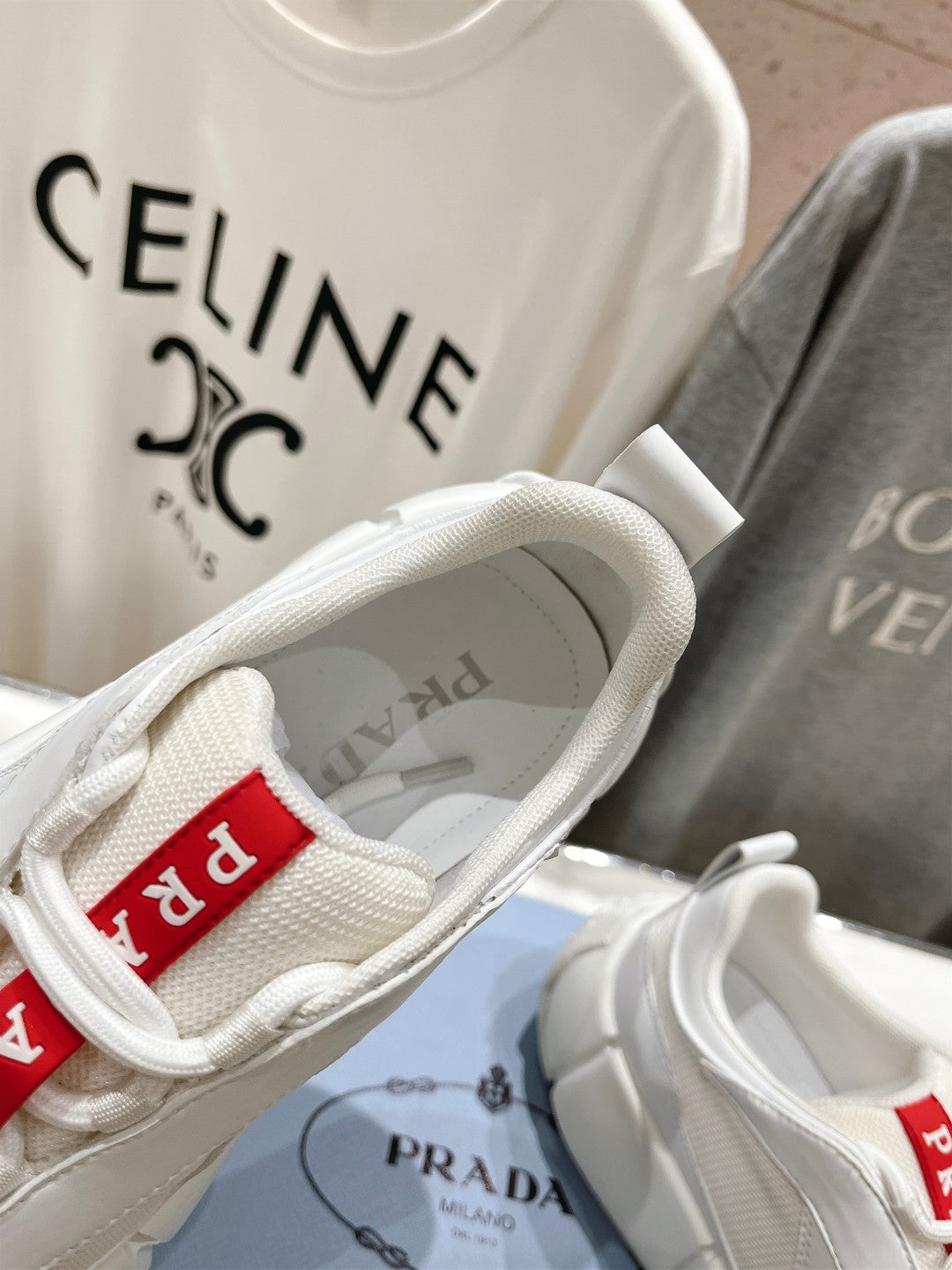 PRA* 25SS casual platform sneakers