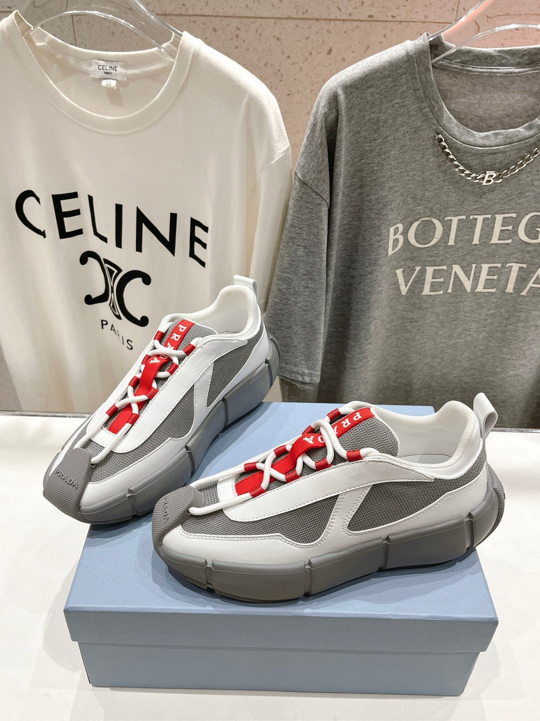 PRA* 25SS casual platform sneakers