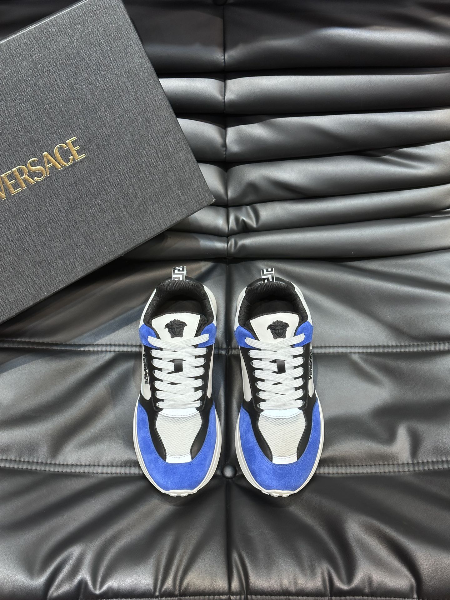 Versa* Men's Suede and Canvas Low-Top Sneakers