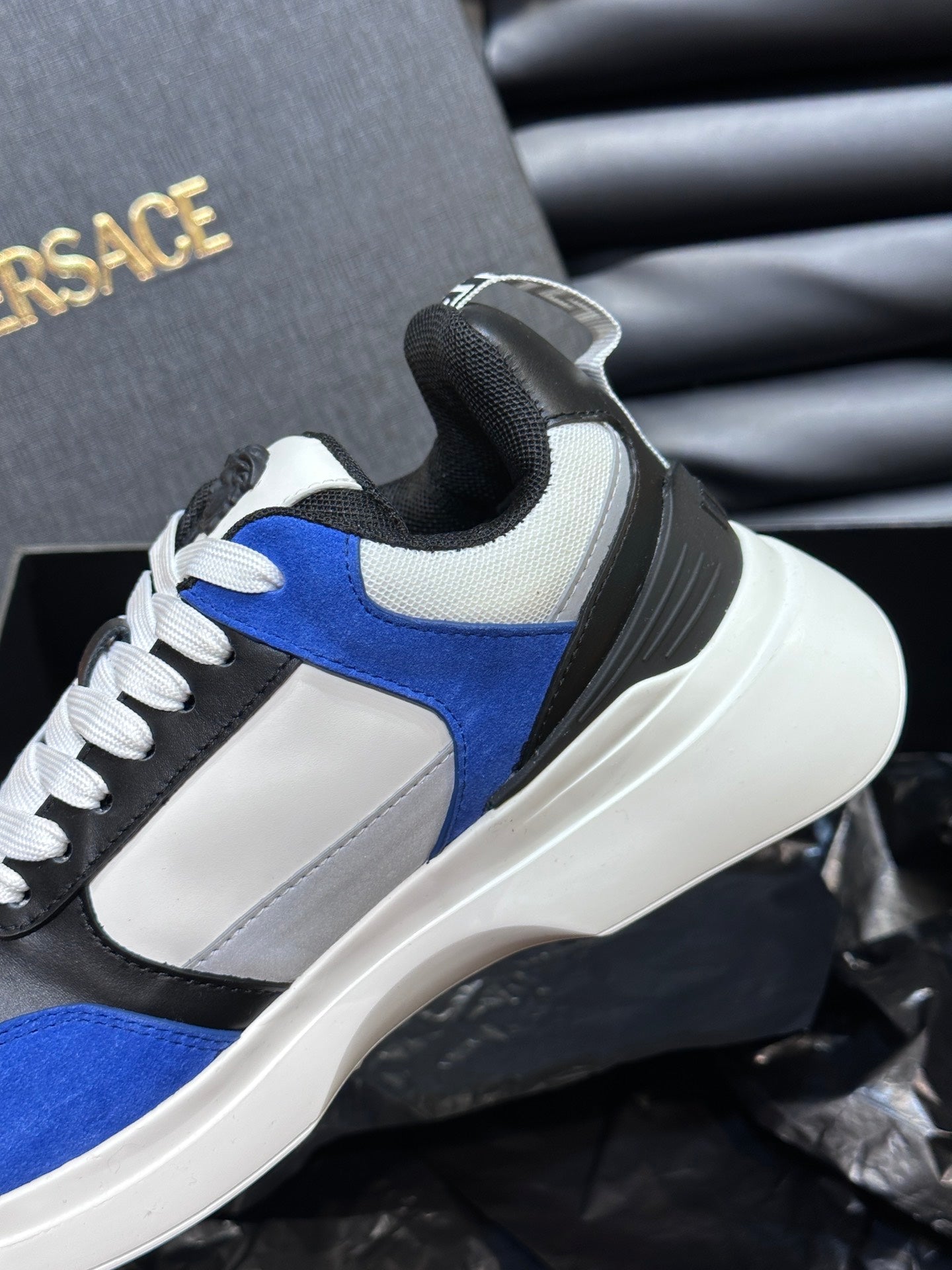 Versa* Men's Suede and Canvas Low-Top Sneakers