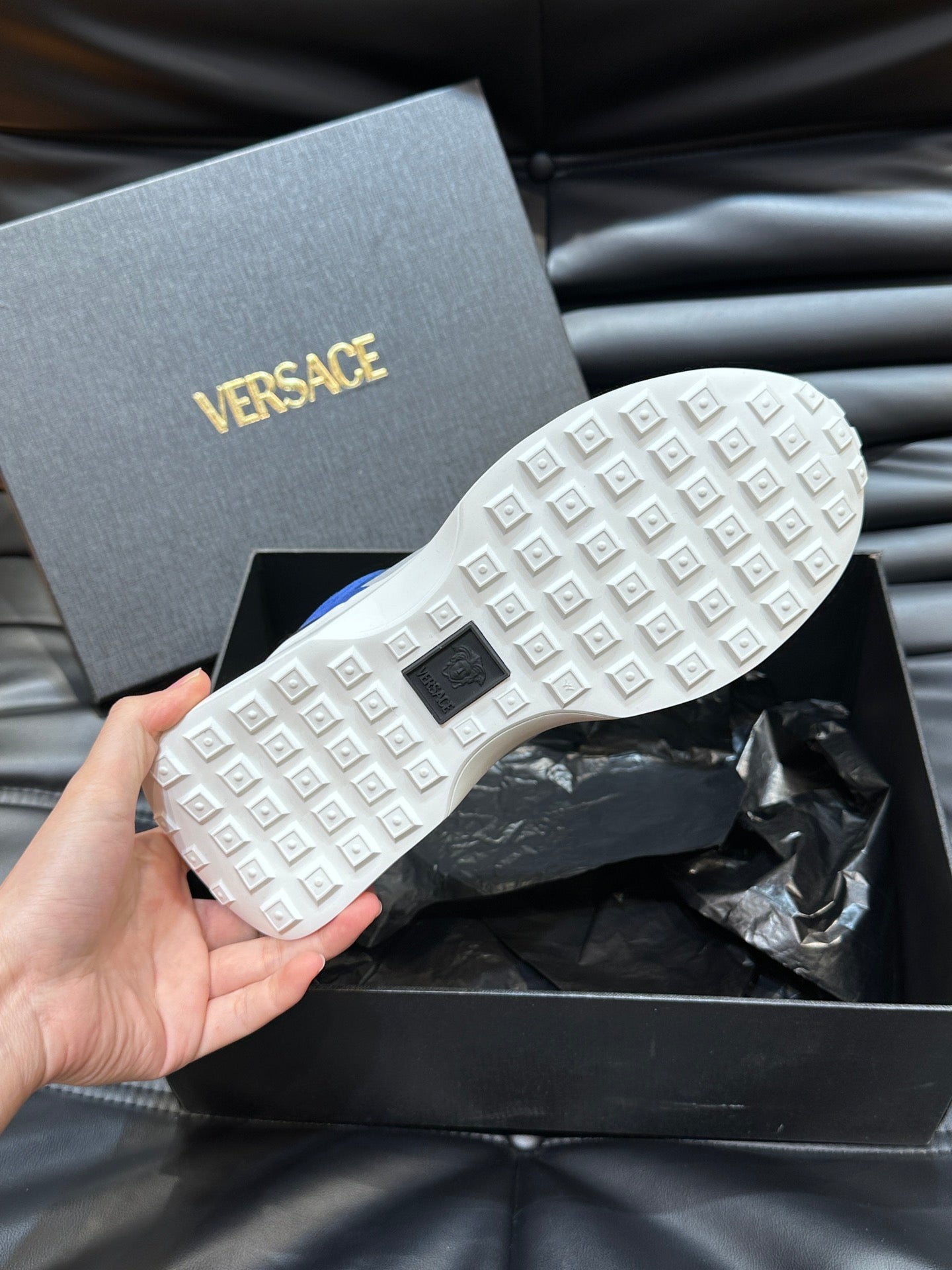 Versa* Men's Suede and Canvas Low-Top Sneakers