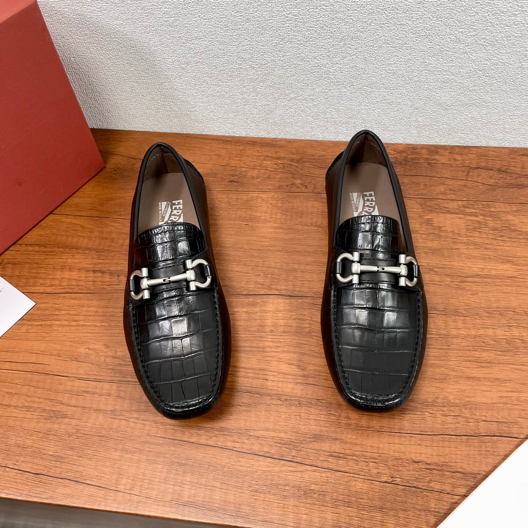 Salvatore Ferragamo 25SS leather casual shoes