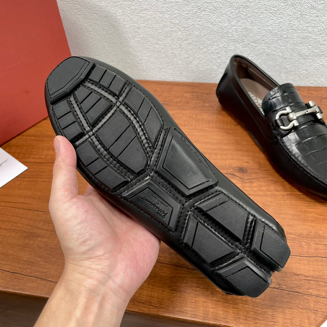 Salvatore Ferragamo 25SS leather casual shoes