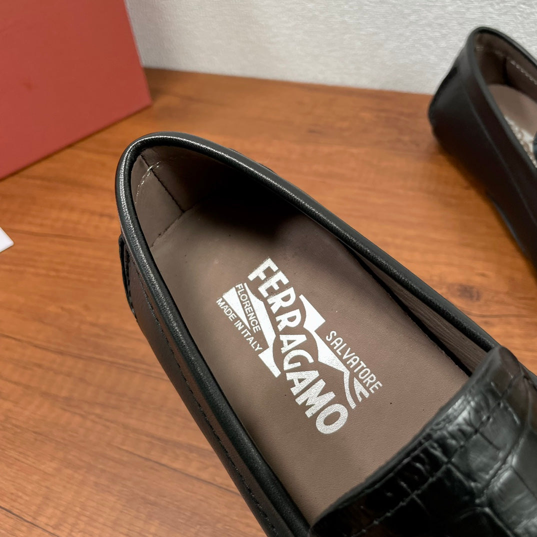 Salvatore Ferragamo 25SS leather casual shoes