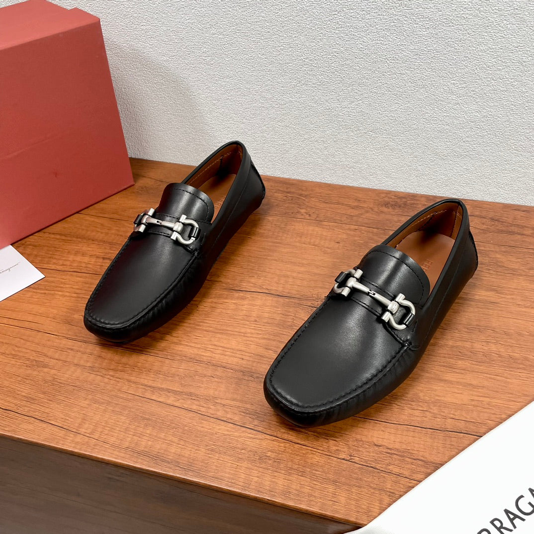 Salvatore Ferragamo 25SS leather casual shoes