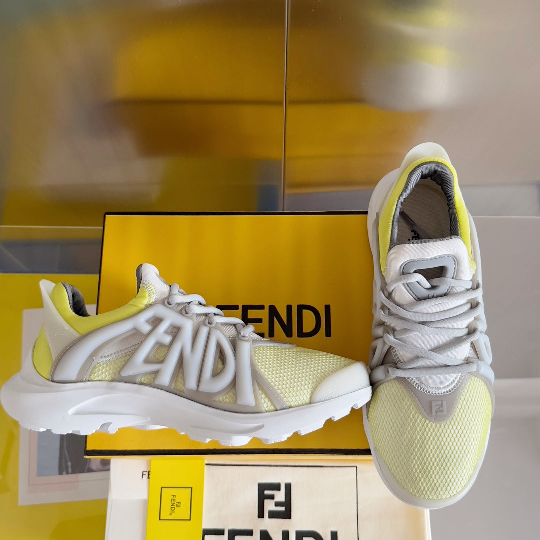 FEN* 25SS TAG casual mesh sneakers