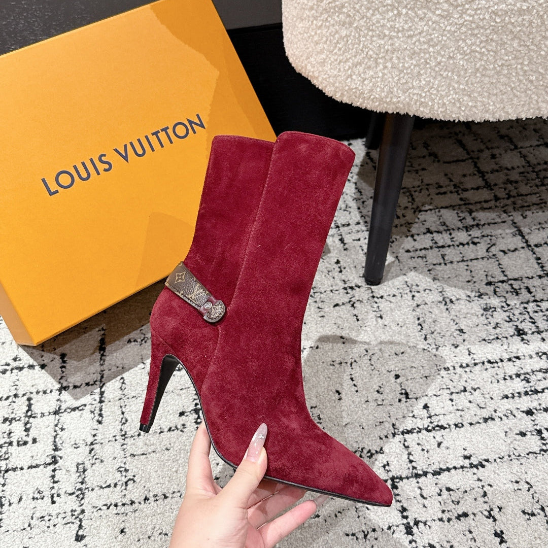 LOU* 25SS LEGACY pointed high-heeled boots