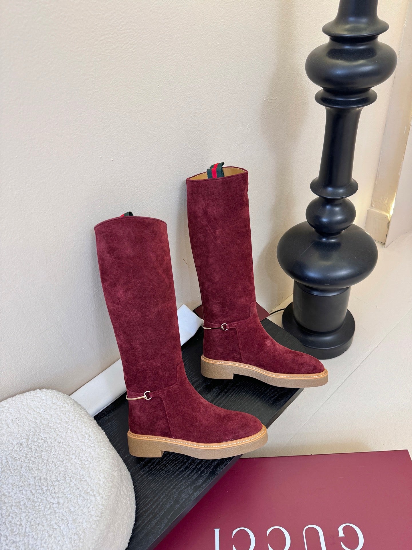 GUC* 25SS Mercerized Suede Boots