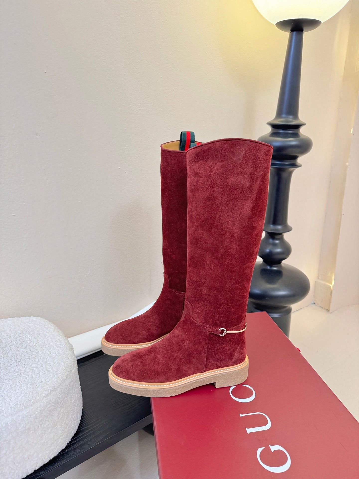 GUC* 25SS Mercerized Suede Boots