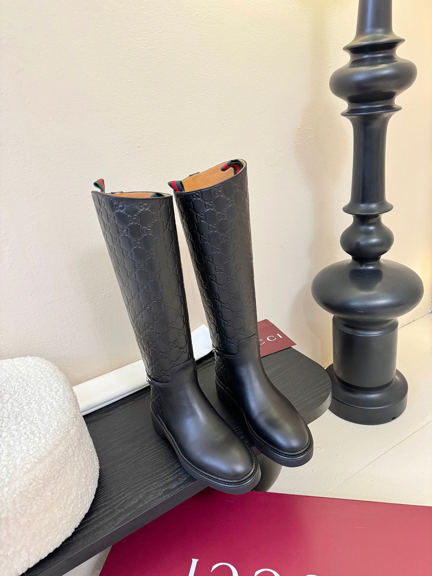 GUC* 25SS Mercerized Suede Boots