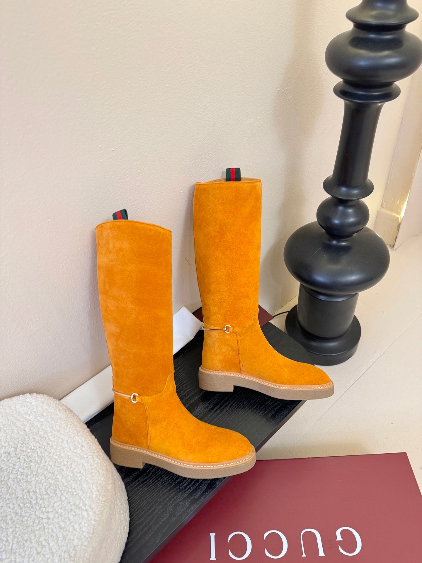 GUC* 25SS Mercerized Suede Boots