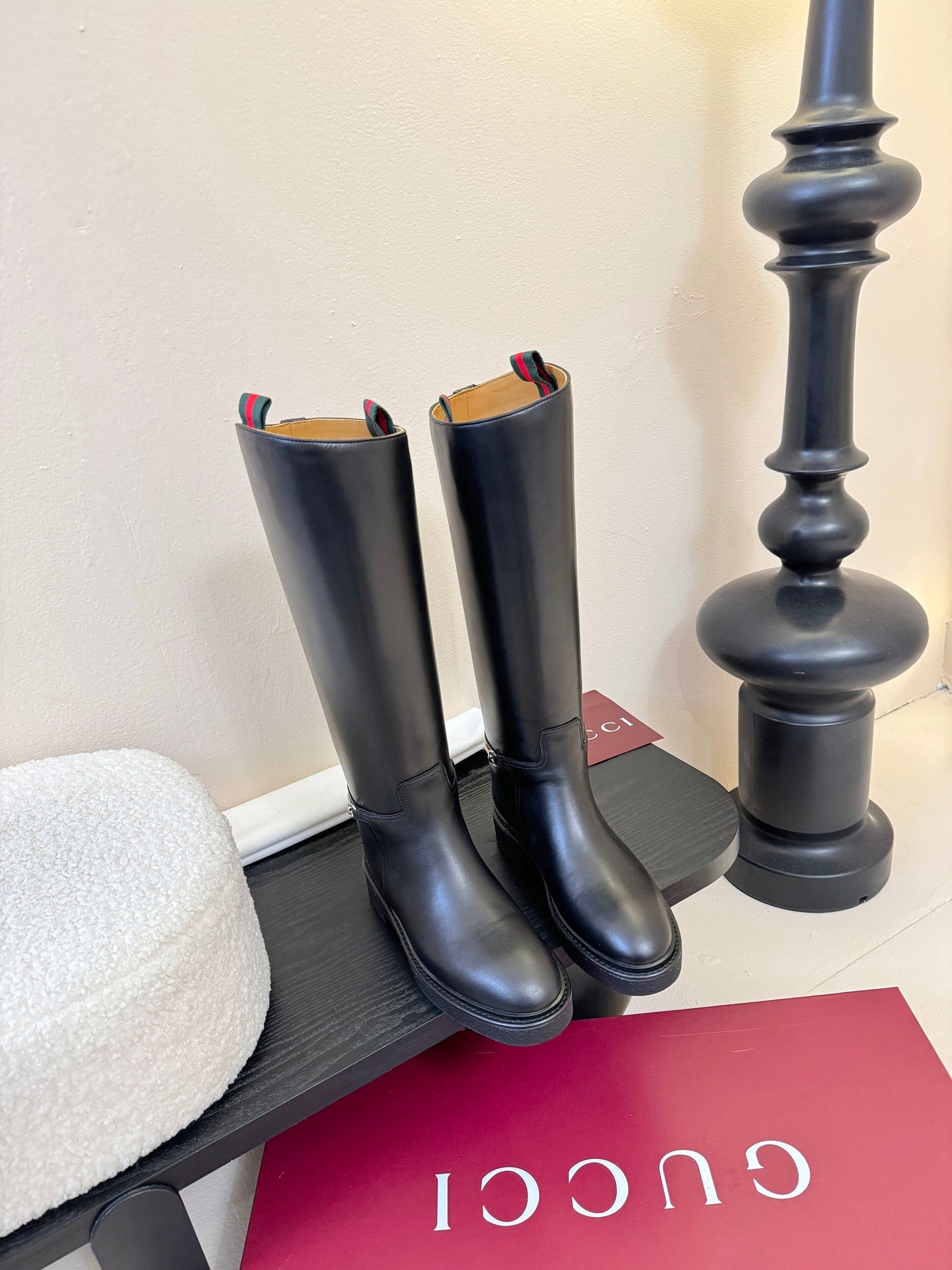 GUC* 25SS Mercerized Suede Boots