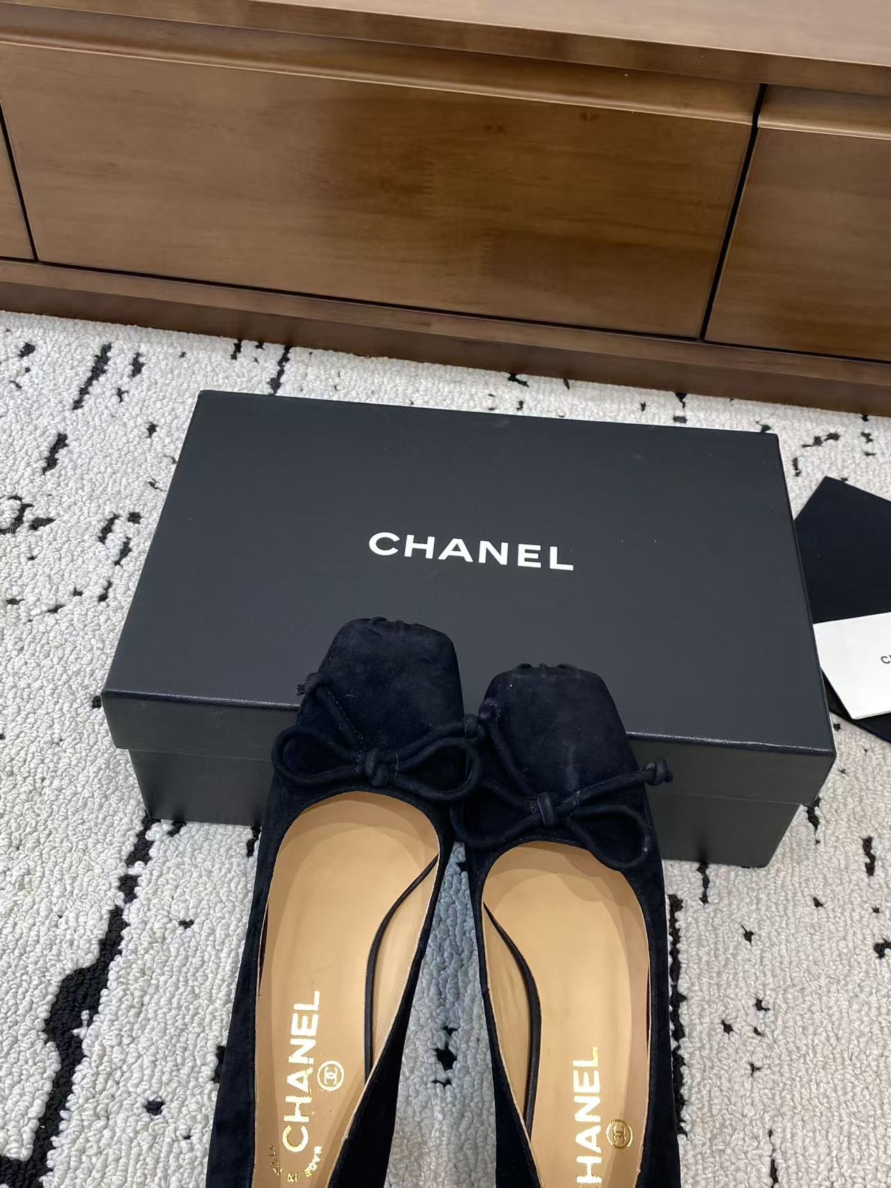 CHAN* 25SS bow tie shoes