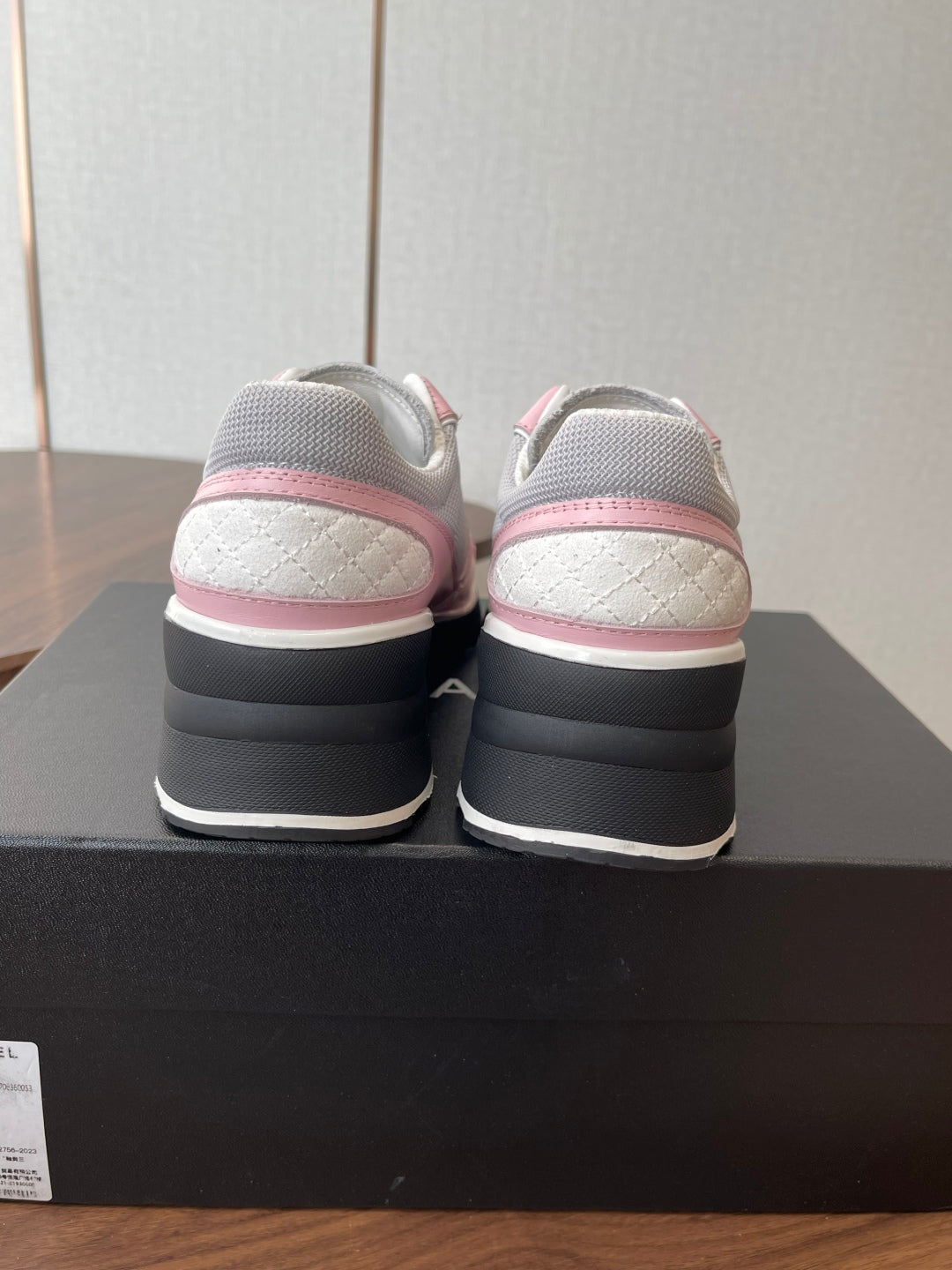 CHAN* 25SS high-heeled sneakers