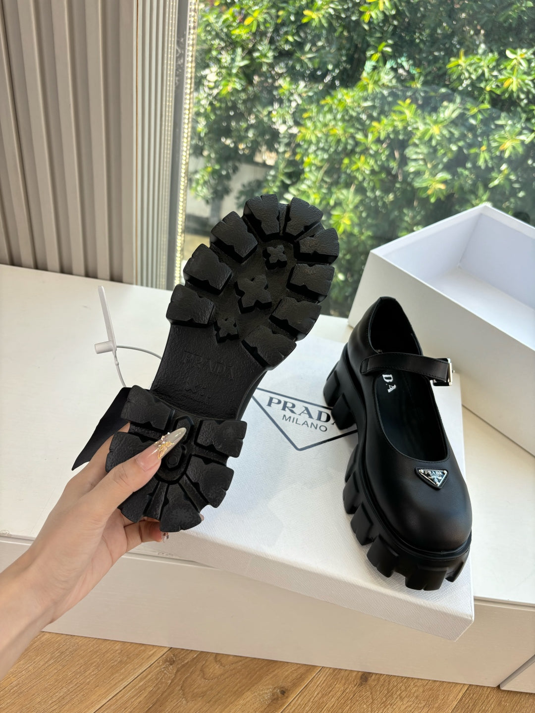 PRA* 25SS MONOLITH Mary Janes