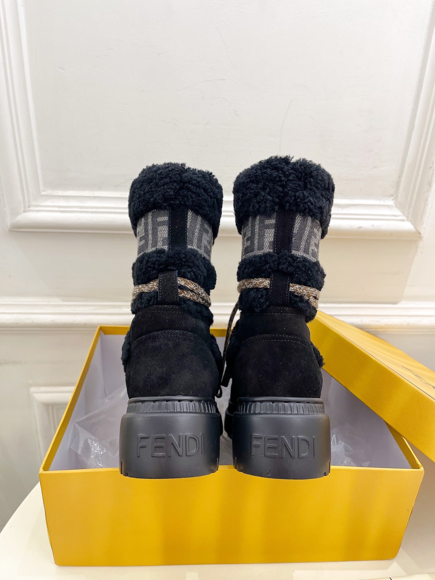FEN* round-toe APRES-SKI snow boots