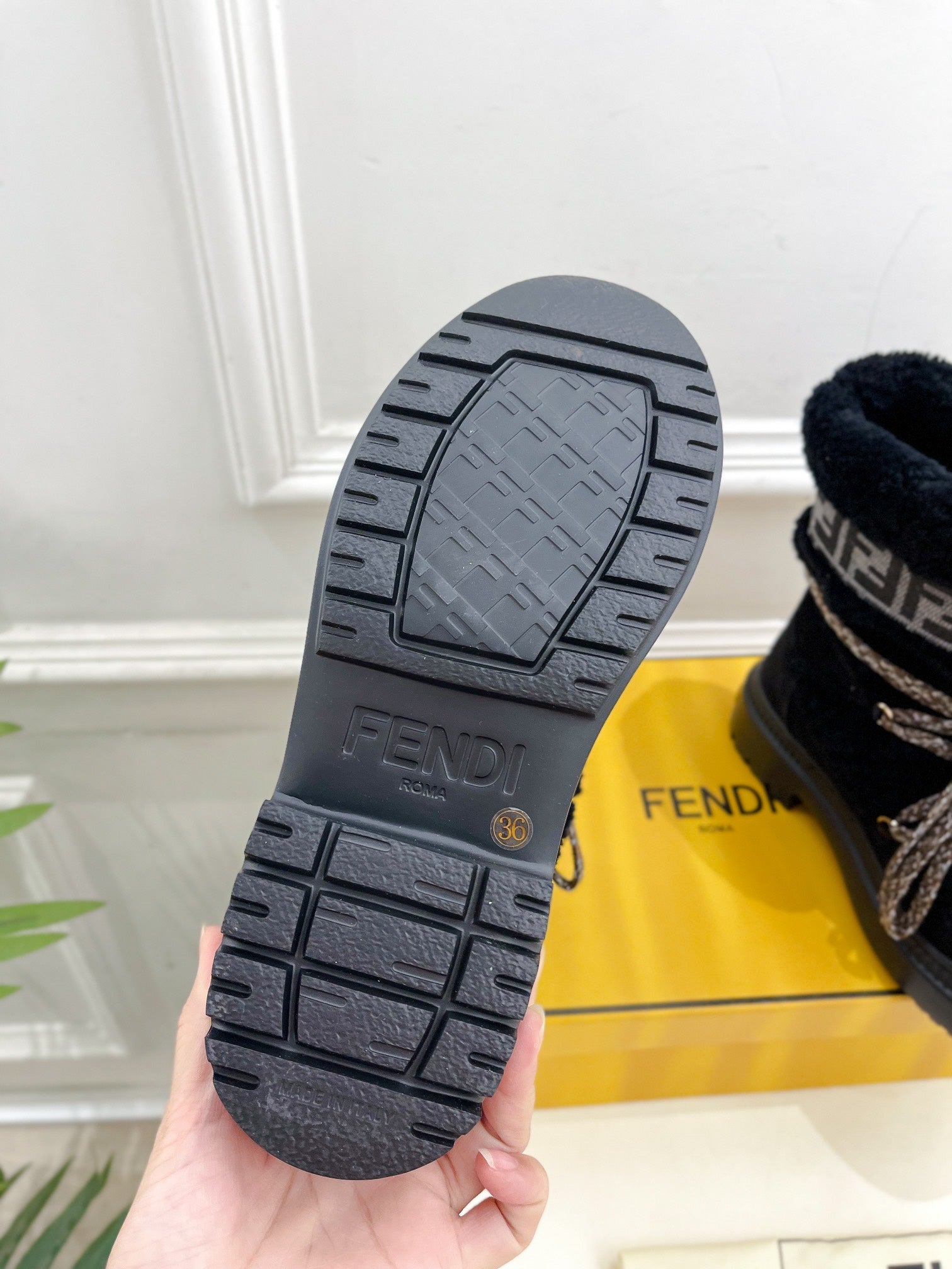 FEN* round-toe APRES-SKI snow boots