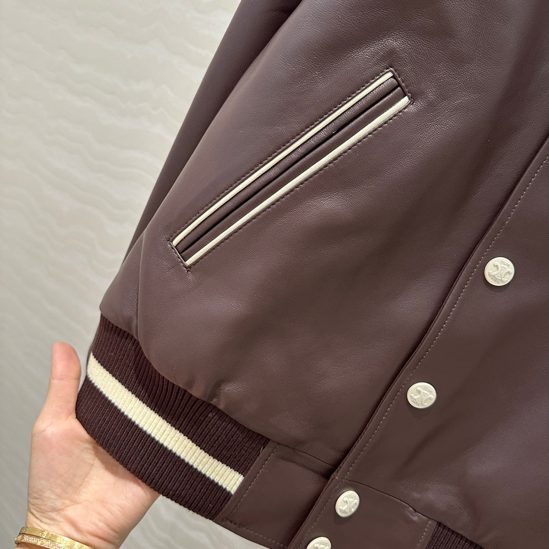 Celine flight jacket, 100% sheepskin. (On Sale)