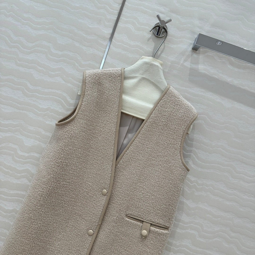Prada patchwork wool vest (On Sale)