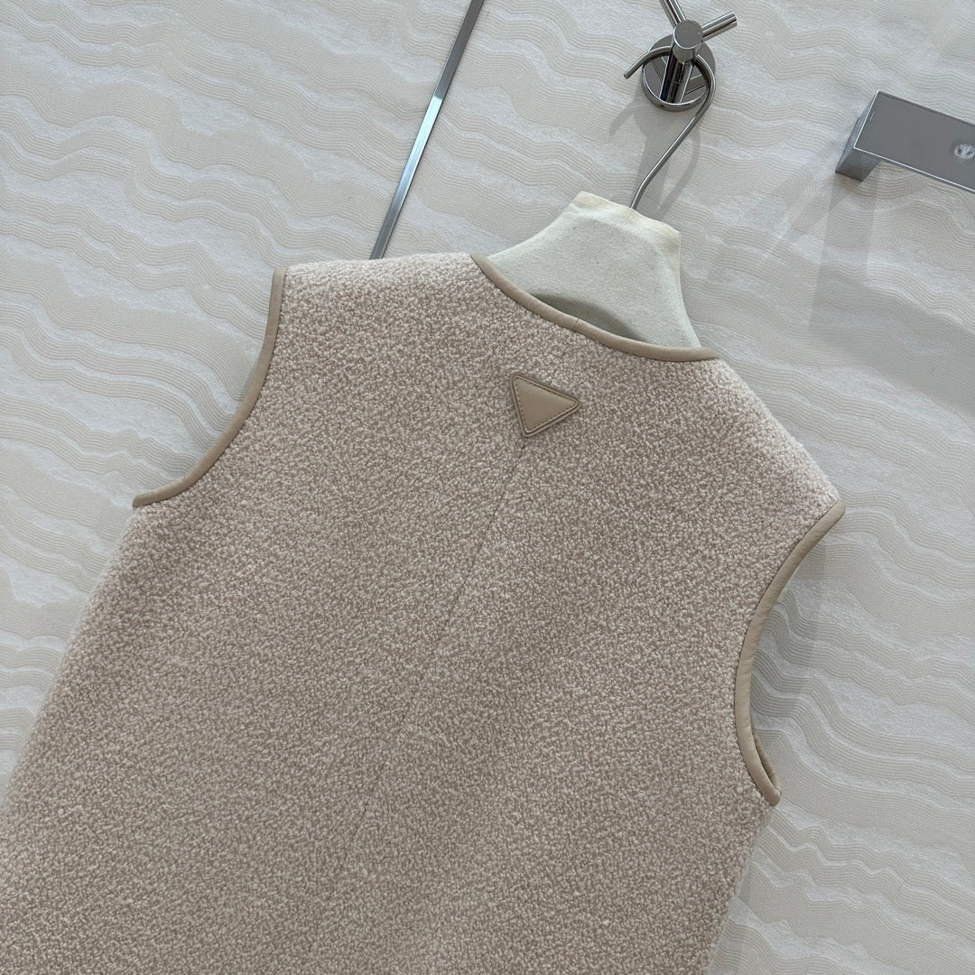 Prada patchwork wool vest (On Sale)