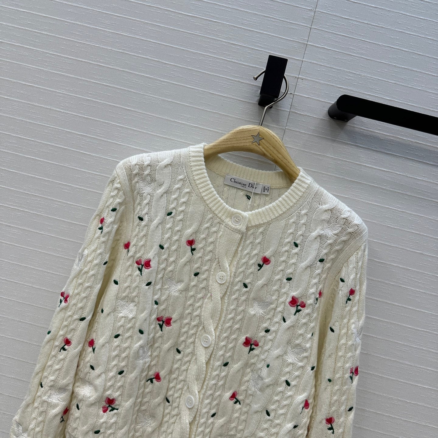 Dior 26-year anniversary embroidered knitwear