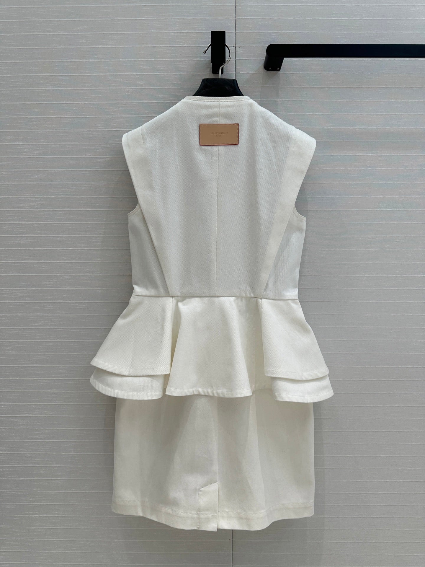 Louis Vuitton 25 Ruffled Denim Dress/Skirt (Sale)
