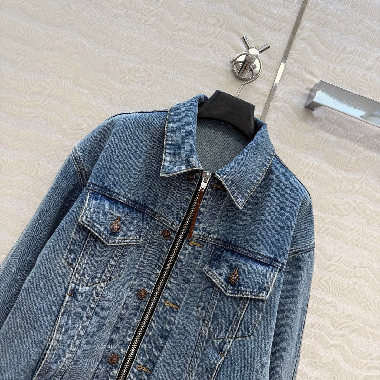 Celine double-zip denim jacket