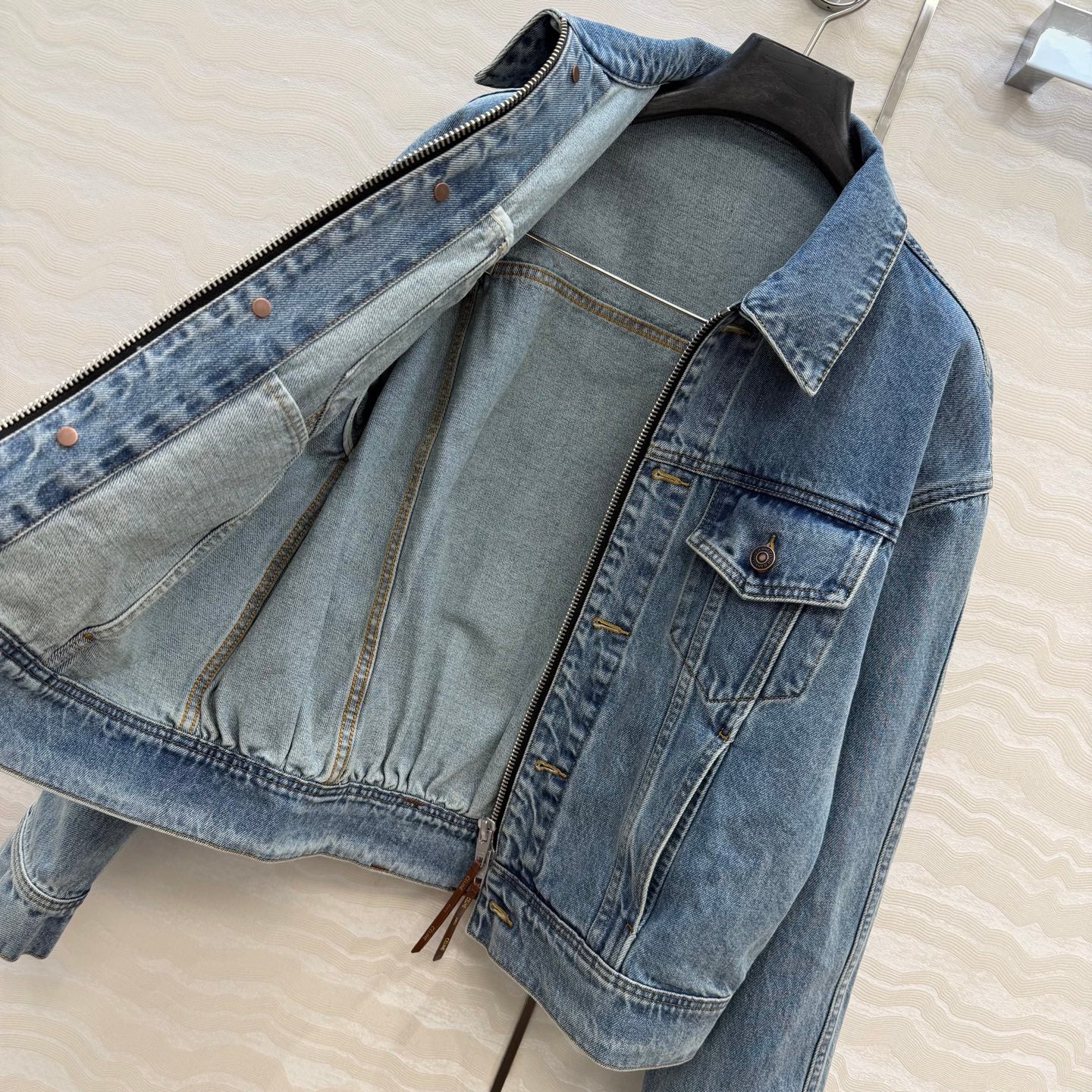 Celine double-zip denim jacket