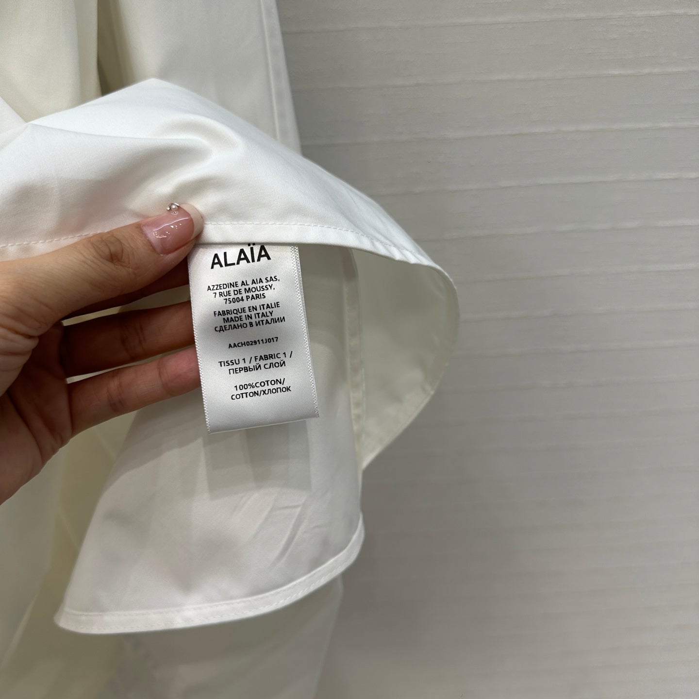 Alaia 26SS Asymmetrical Dress
