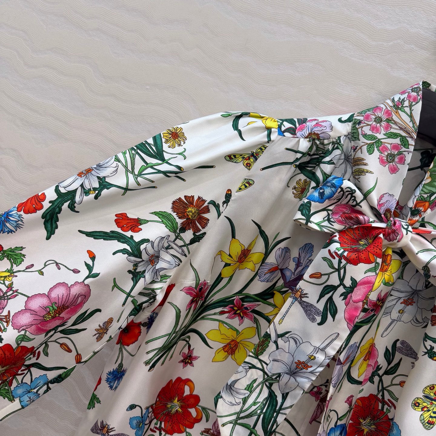 Gucci 26SS Printed Silk Shirt