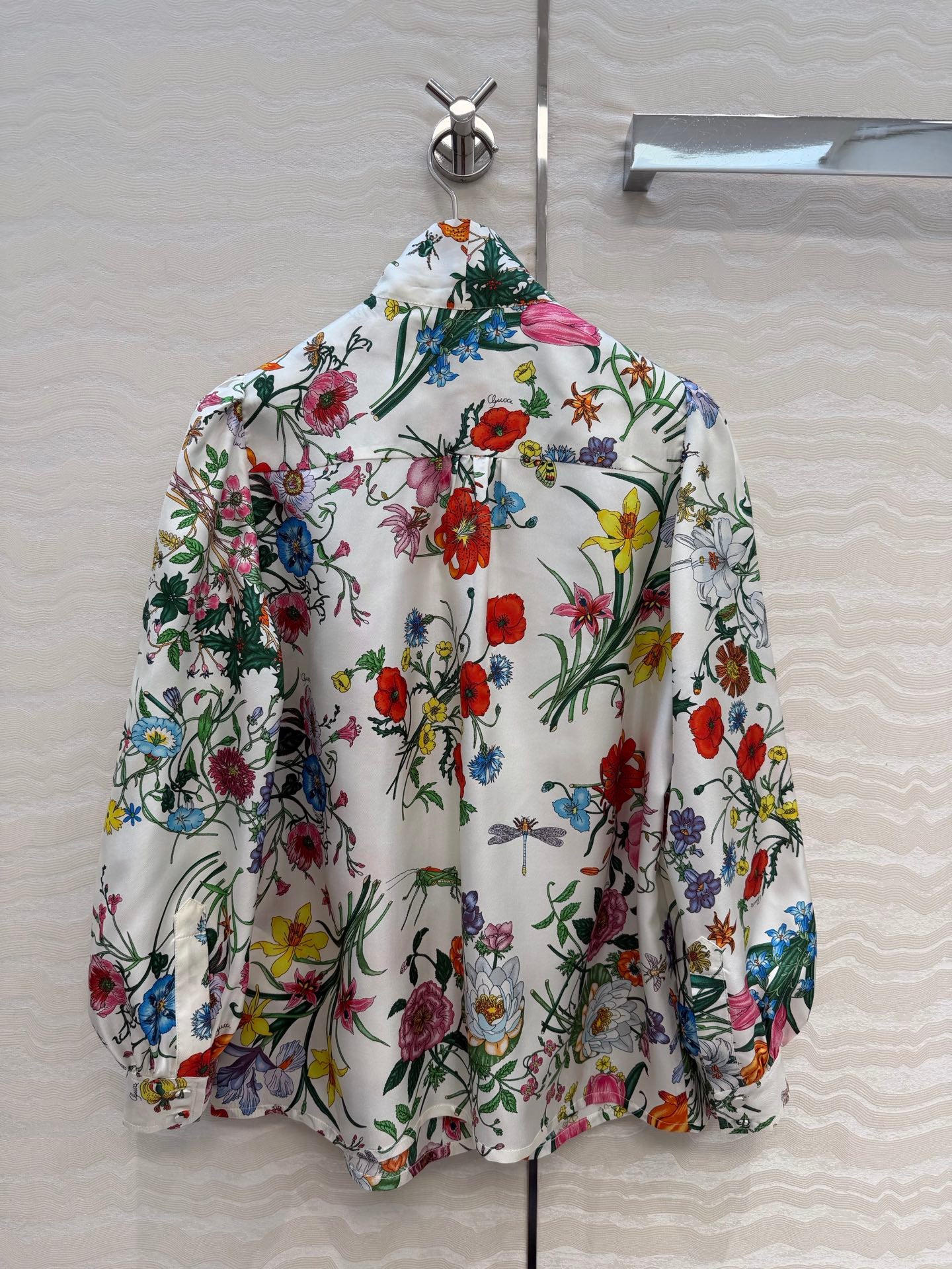 Gucci 26SS Printed Silk Shirt
