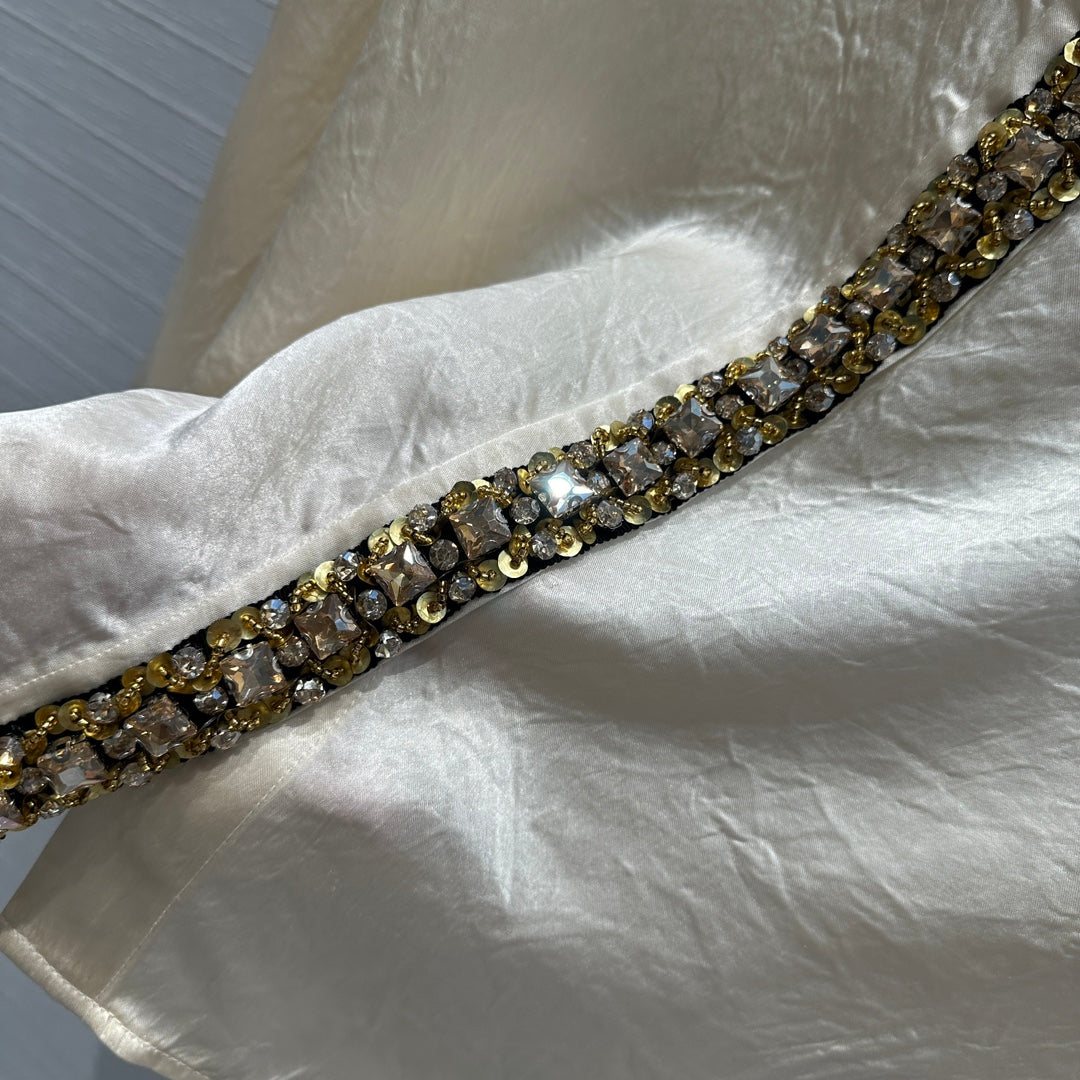 Prada heavily embellished shirt (on sale)