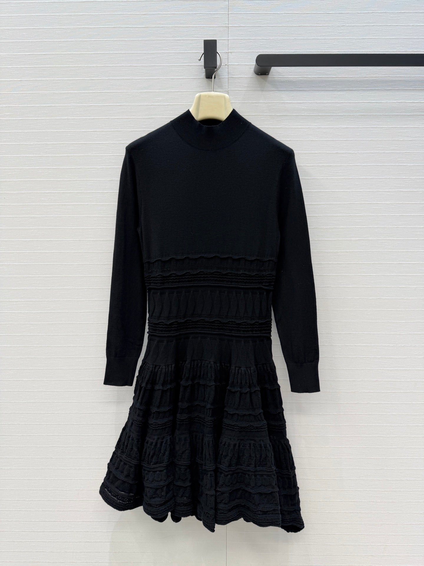 Alaia 26SS Wool Real Cake Dress