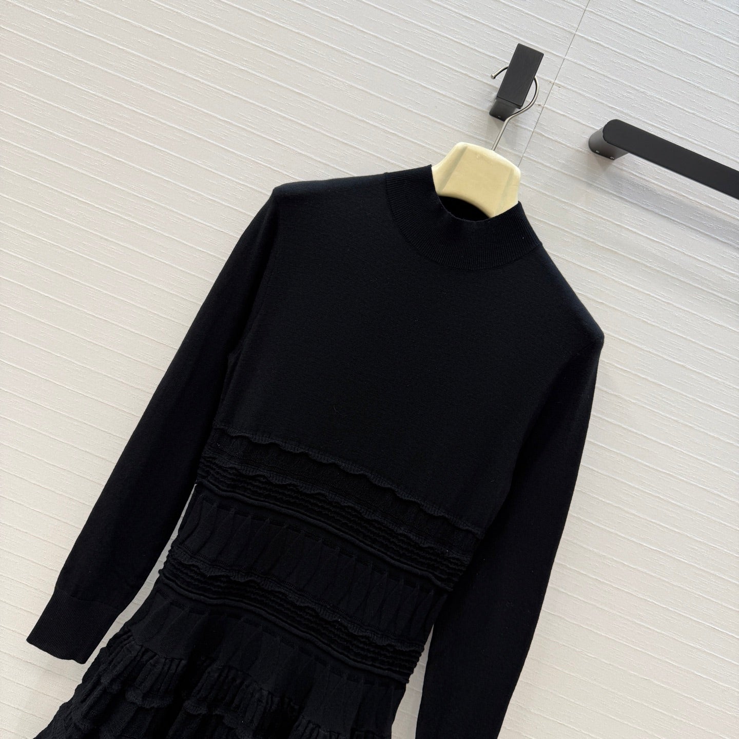 Alaia 26SS Wool Real Cake Dress