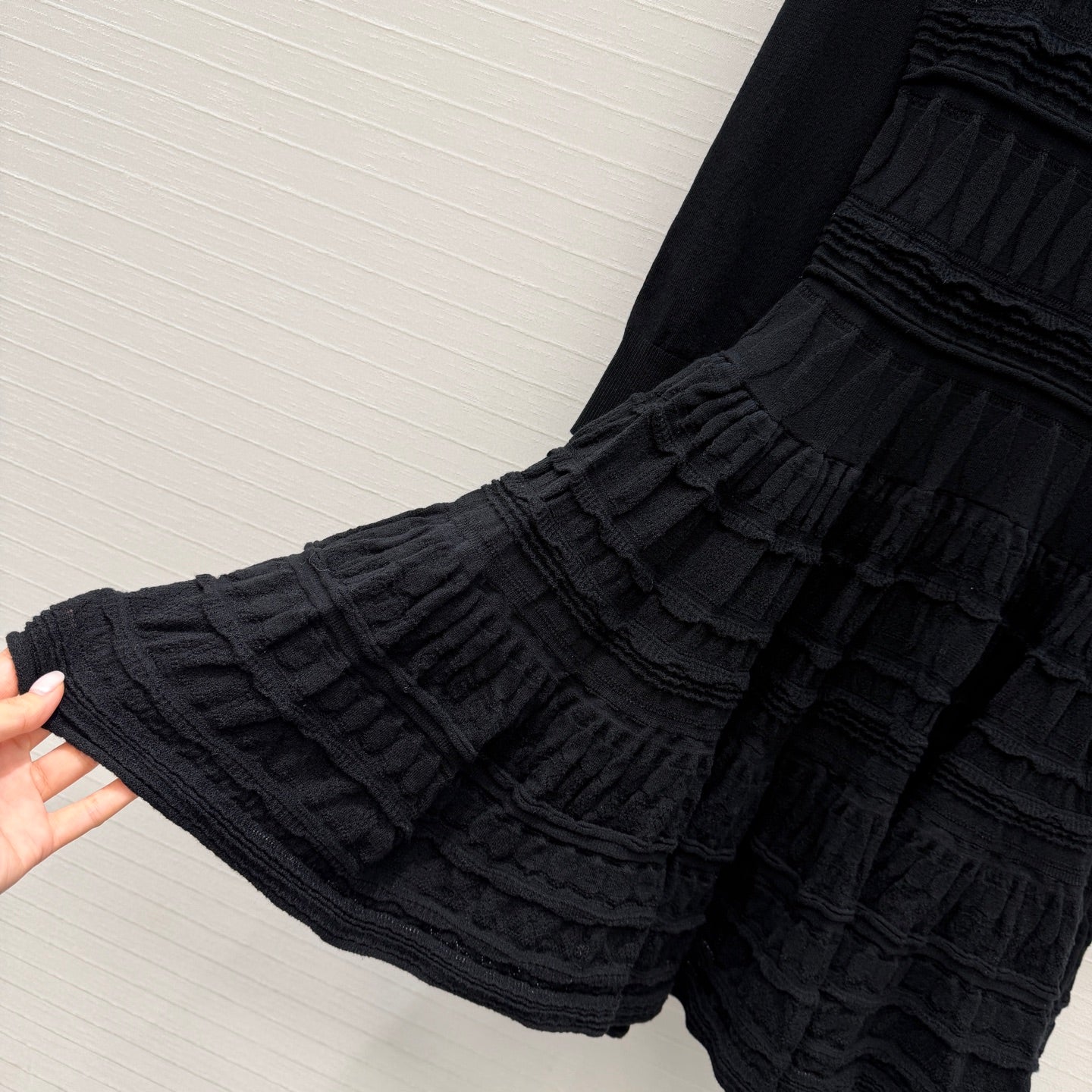Alaia 26SS Wool Real Cake Dress