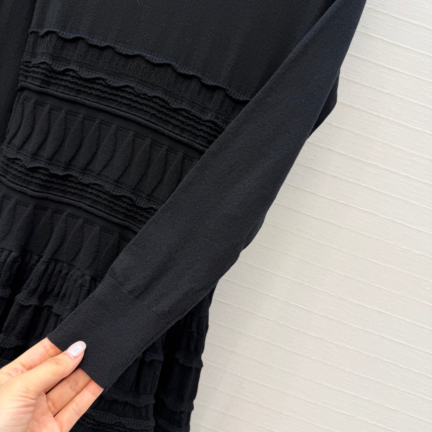 Alaia 26SS Wool Real Cake Dress