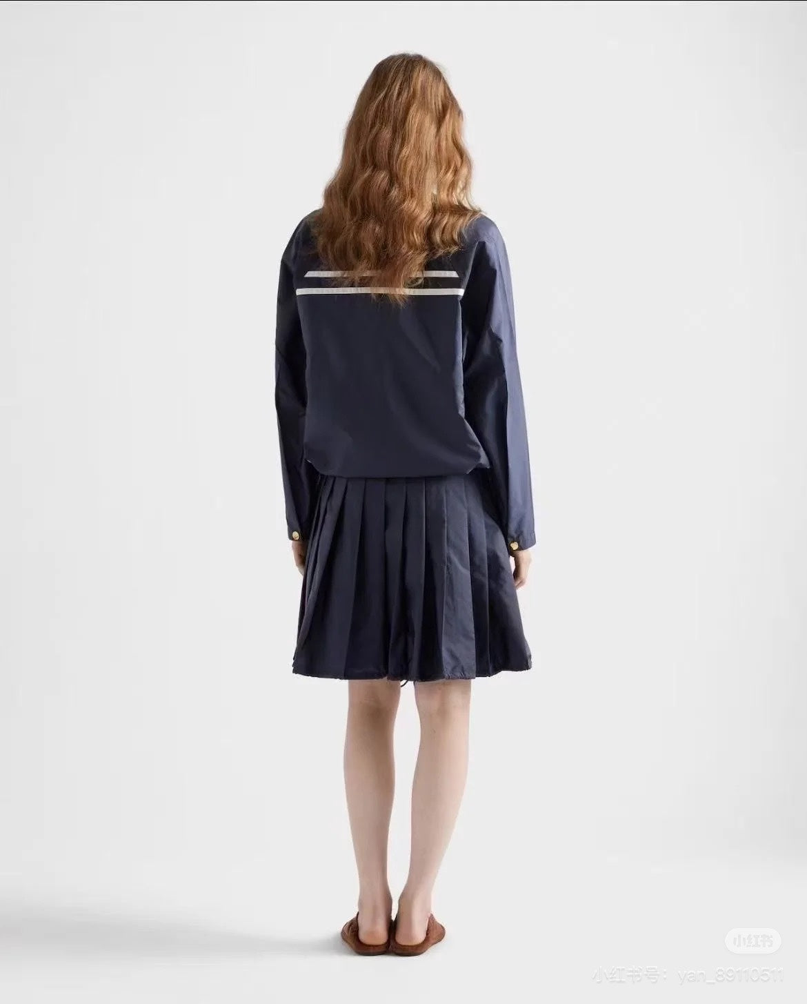 Prada nylon zip-up jacket/skirt (on sale)